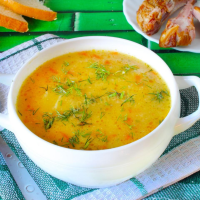 Суп гороховый с мясом