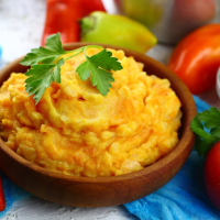 Картофельно-морковное пюре